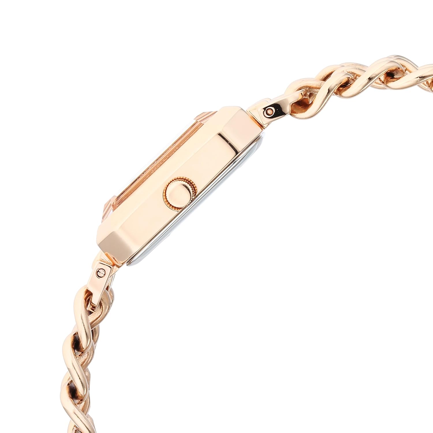 Titan Raga Showstopper Quartz Analog Rose Gold Dial Rose Gold Metal Strap Watch for Women