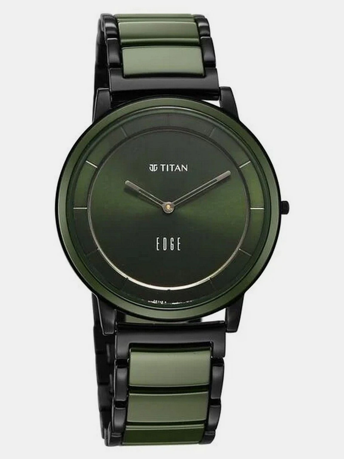 Titan Edge Melange Quartz Brown Round Dial Men's Watch / Analog Watch  - For Men