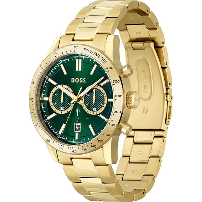 BOSS Analog Green Dial Men's Watch