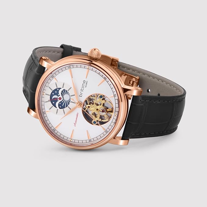 Jupiter Men Automatic Silver Dial Analog Leather Watch