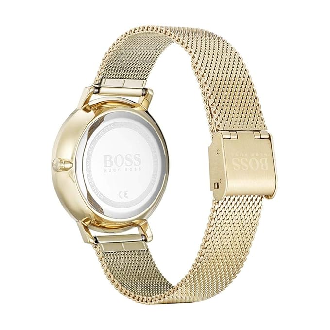 Yellow Dial Analog Watch For Women