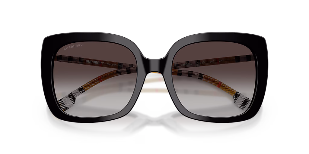 Burberry CAROLL Square sunglasses in Black,WOMEN