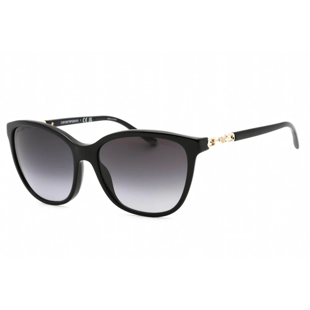 Emporio Armani Women's Sunglasses - Black Frame Gradient Grey Lens