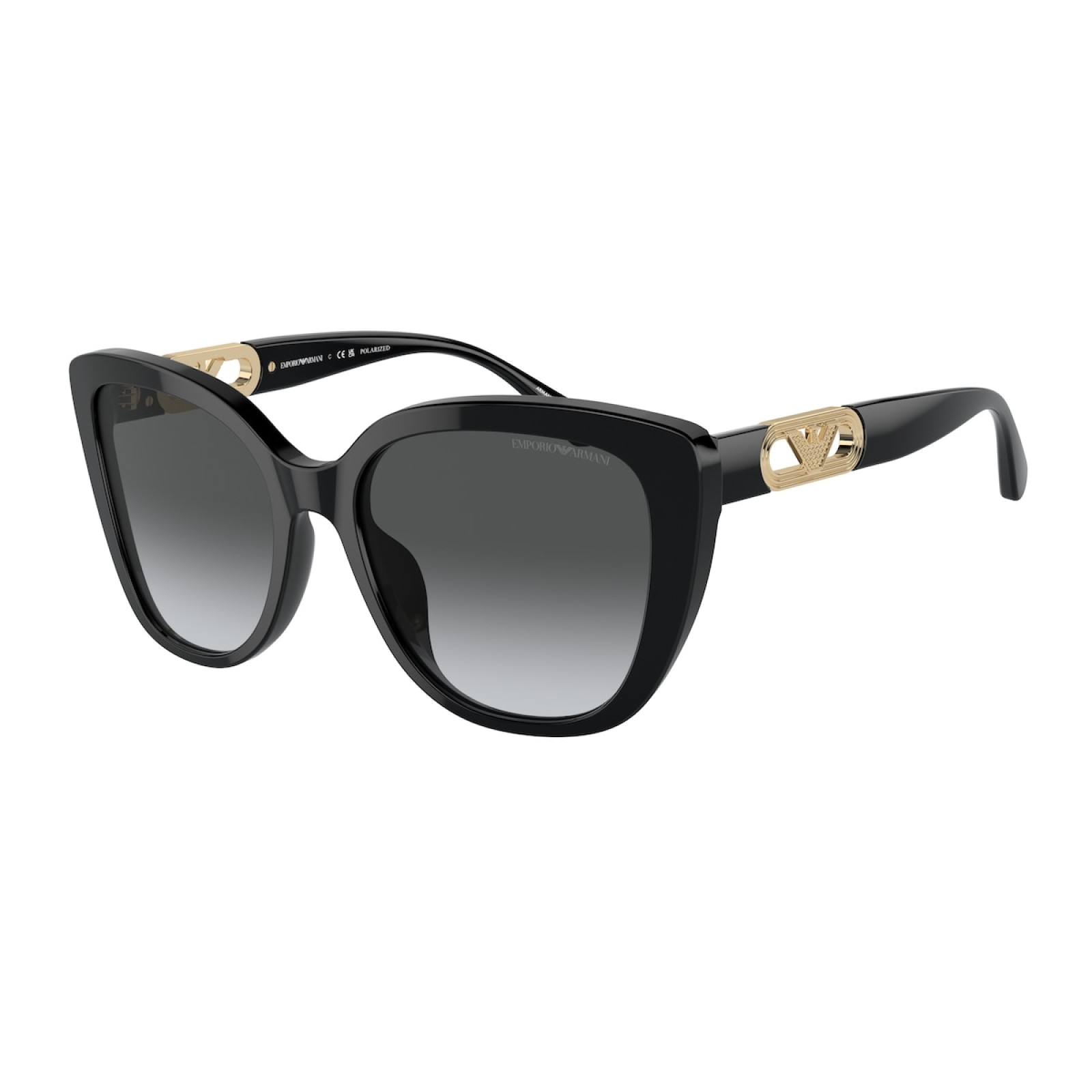 Emporio Armani Shiny Black | Sunglasses Woman