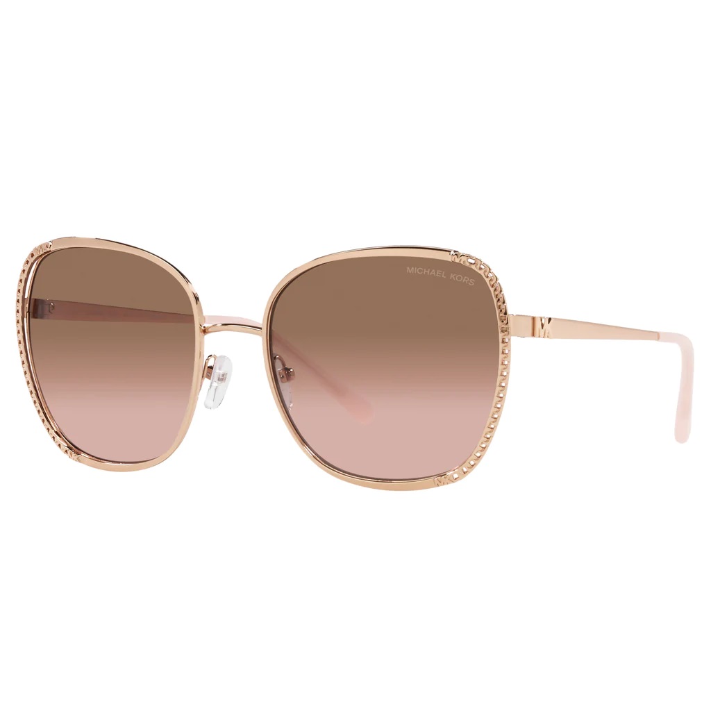 Michael Kors Women's Rose Gold Amsterdam Sunglasses