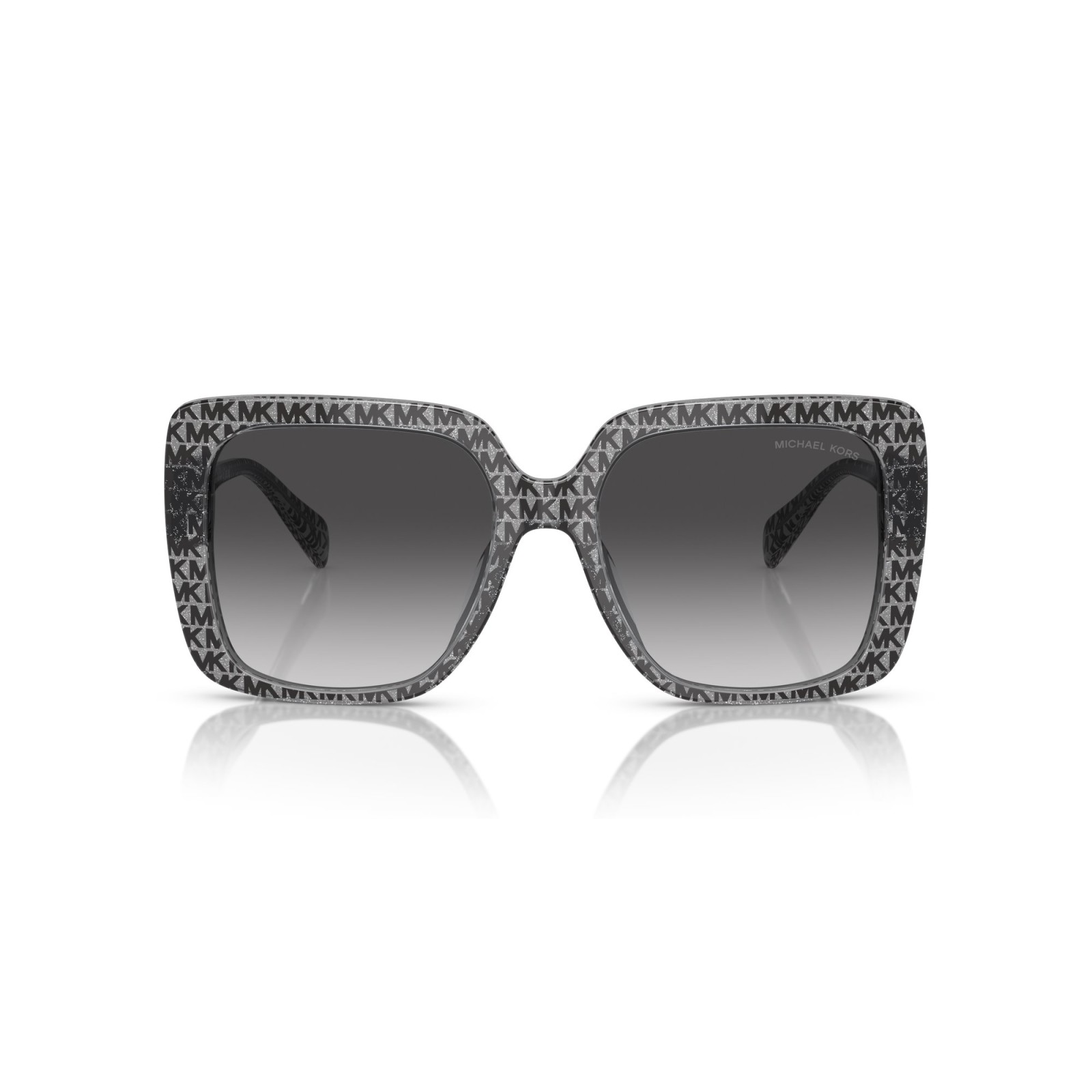 Michael Kors Mallorca Black Mk Logo Glitter | Sunglasses Woman