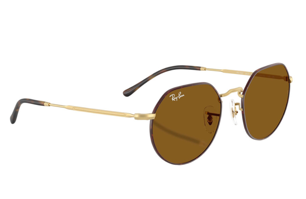 RAY-BAN Unisex UV Protected Brown Lens Irregular Sunglasses