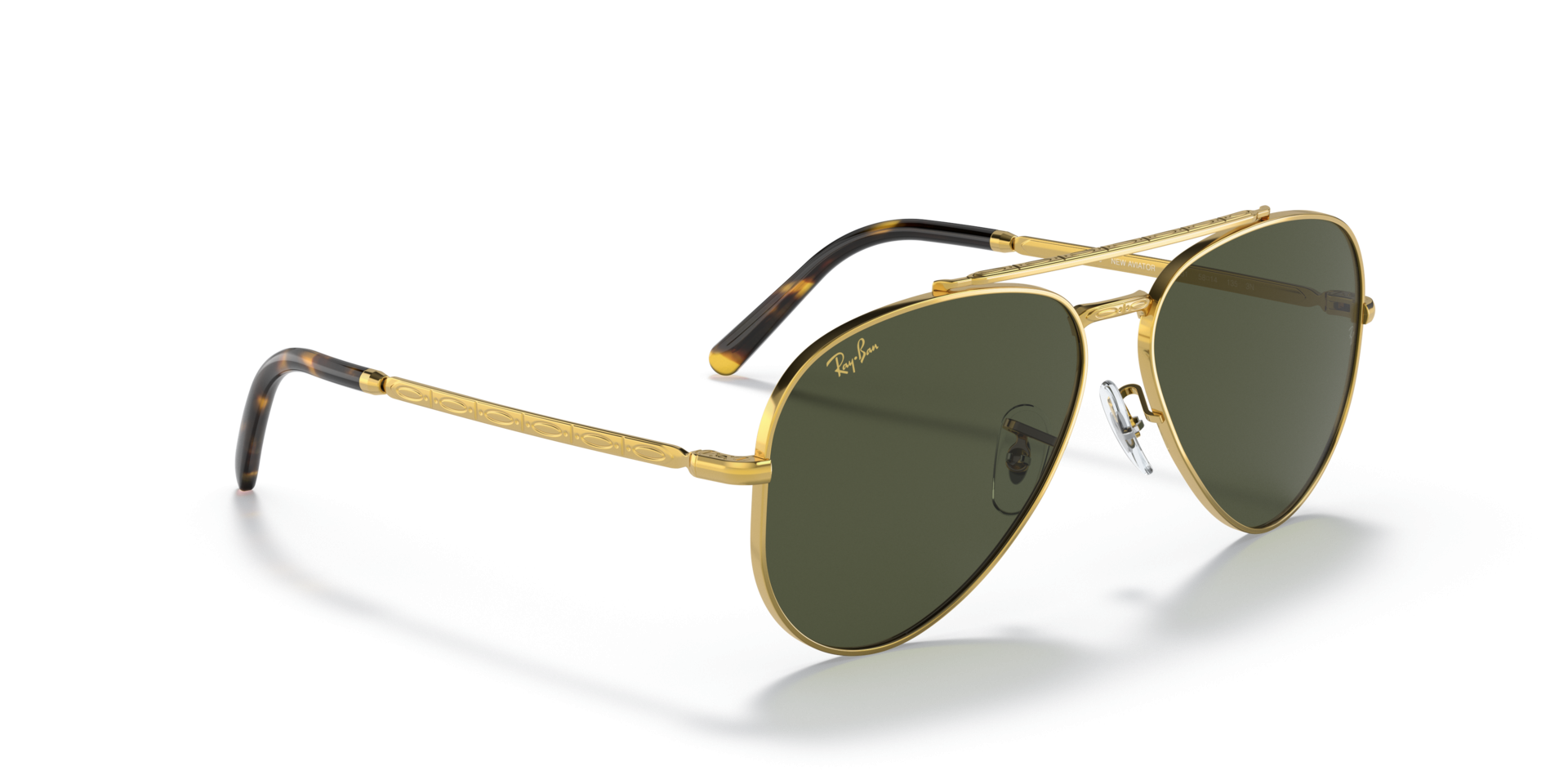 Ray-Ban Green Evolution Aviator Unisex Sunglasses