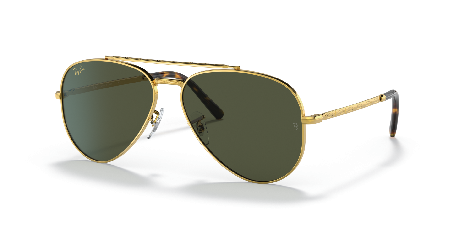 Ray-Ban Green Evolution Aviator Unisex Sunglasses