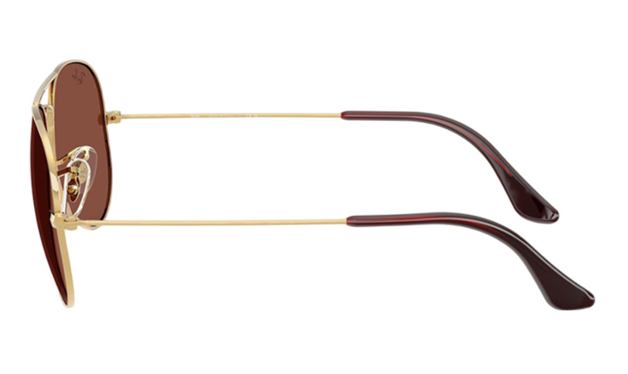 RAY-BAN Unisex UV Protected Red Lens Pilot Sunglasses
