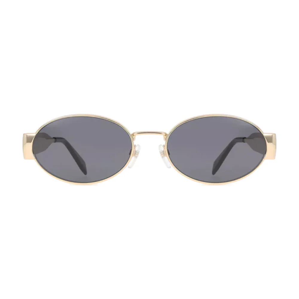 Marc Jacobs Oval Gold Sunglasses
