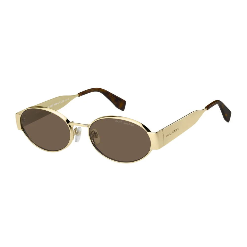 Marc Jacobs Oval Gold Sunglasses